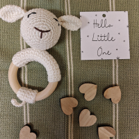 kraamcadeau zand/groen