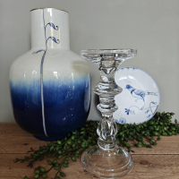 kandelaar van glas S