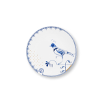 Pip & The Blue Bird White, bord 18 cm