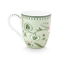 Lily en Lotus lichtgroen mok