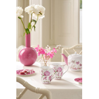 Jolie Tulip Pink set/2 mokken