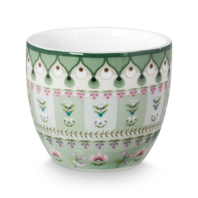 Lily en Lotus moon delight licht groen eierdop