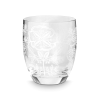 Flower White waterglas set/2