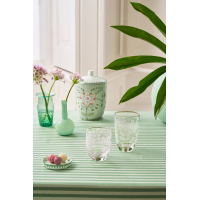 Flower White waterglas set/2