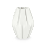 Vase Porcelain 3D Print Stripes 20 x 27,5 cm