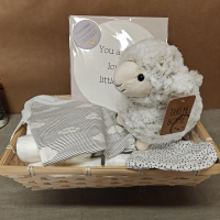 kraamcadeau grijs wit