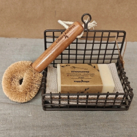 vintage zeephouder gevuld