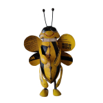 bij gemaakt van gerecycled blik