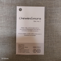 chewie/spuugdoek zalmroze