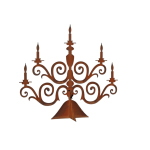 kandelaar van eco roest