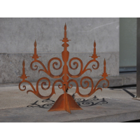 kandelaar van eco roest