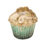 kandelaar cake 8 cm blauw