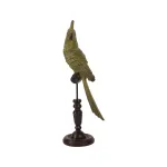 papegaai op stok 35 cm, groen