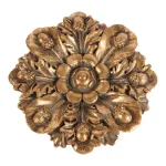 decoratief wandornament bloem, 15 cm