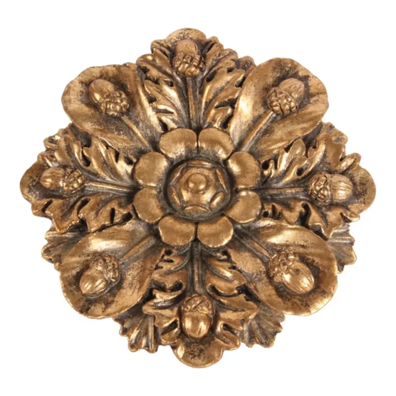 decoratief wandornament bloem, 15 cm