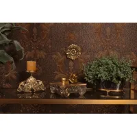 decoratief wandornament bloem, 15 cm