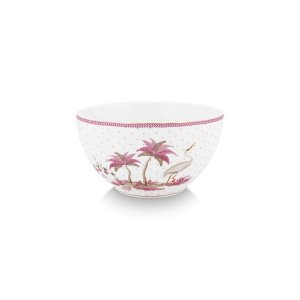 Jolie dots gold pink kom groot Jolie dots gold pink kom groot