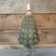 mosgroene boom bubble kaars