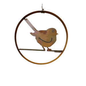 muurdecoratie vogel in cirkel muurdecoratie vogel in cirkel