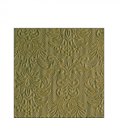 elegance olive green cocktail servetten