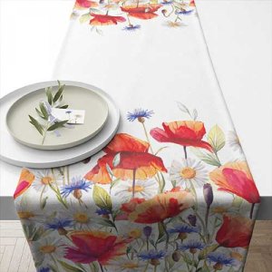 poppies and cornflowers tafelloper