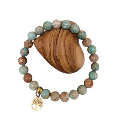 armband van serpentijn
