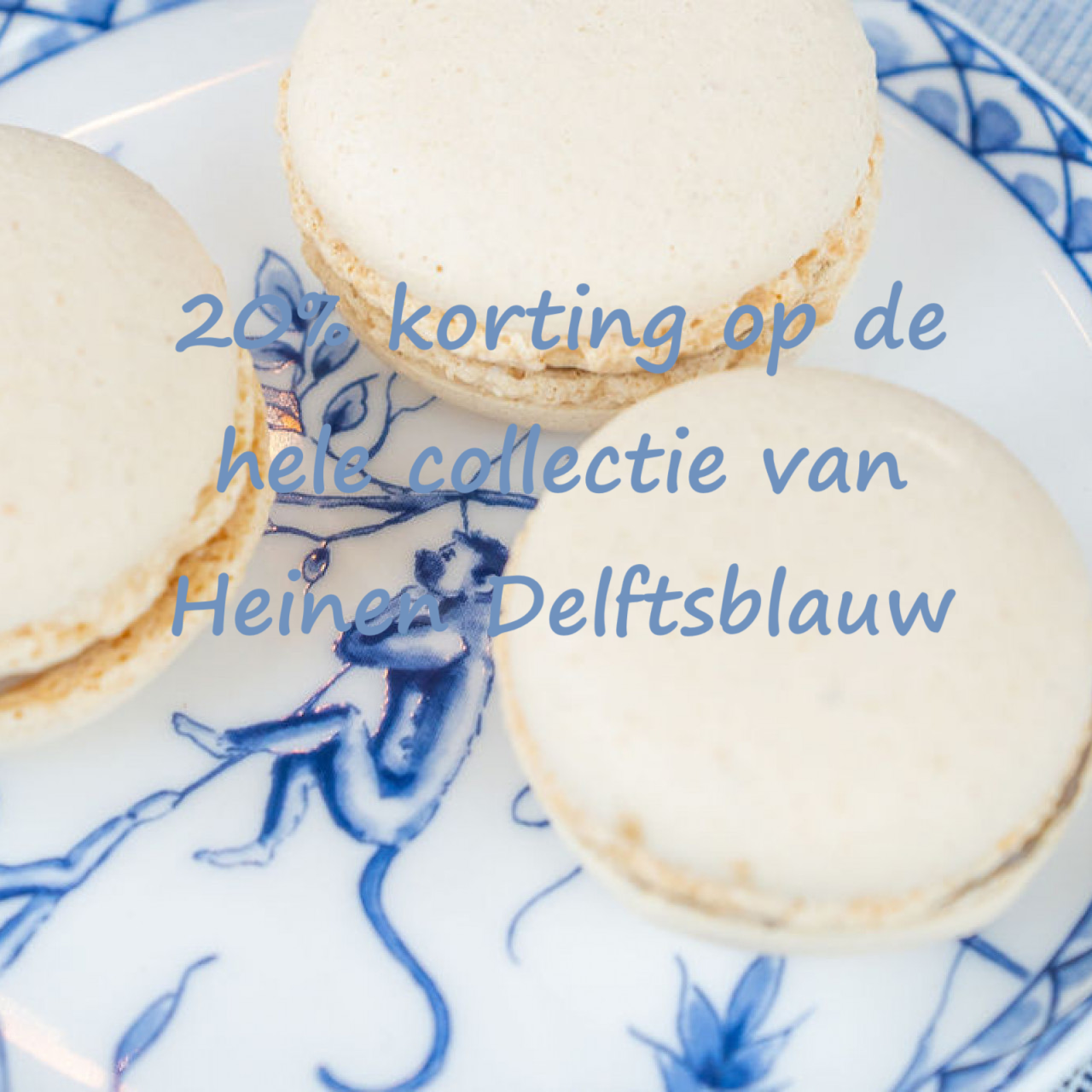 Heinen Delfts Blauw